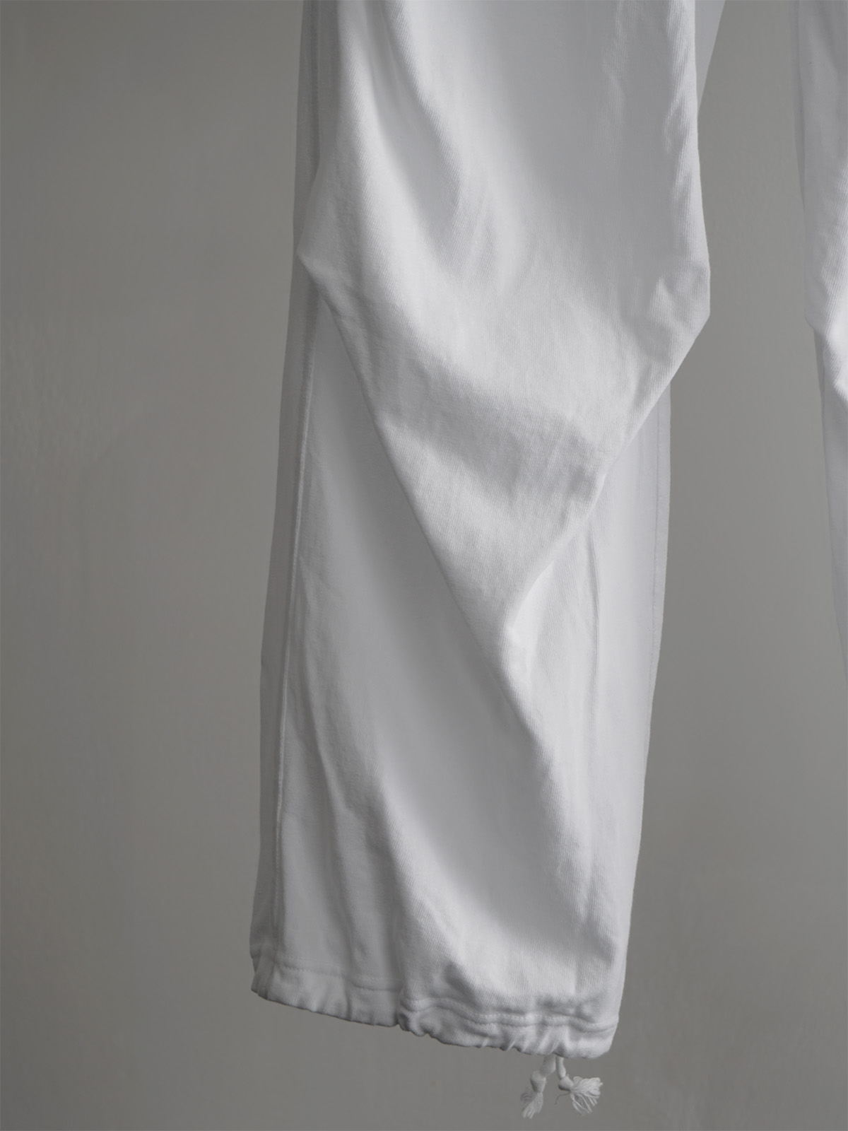 cotton jersey knee tuck pants c8