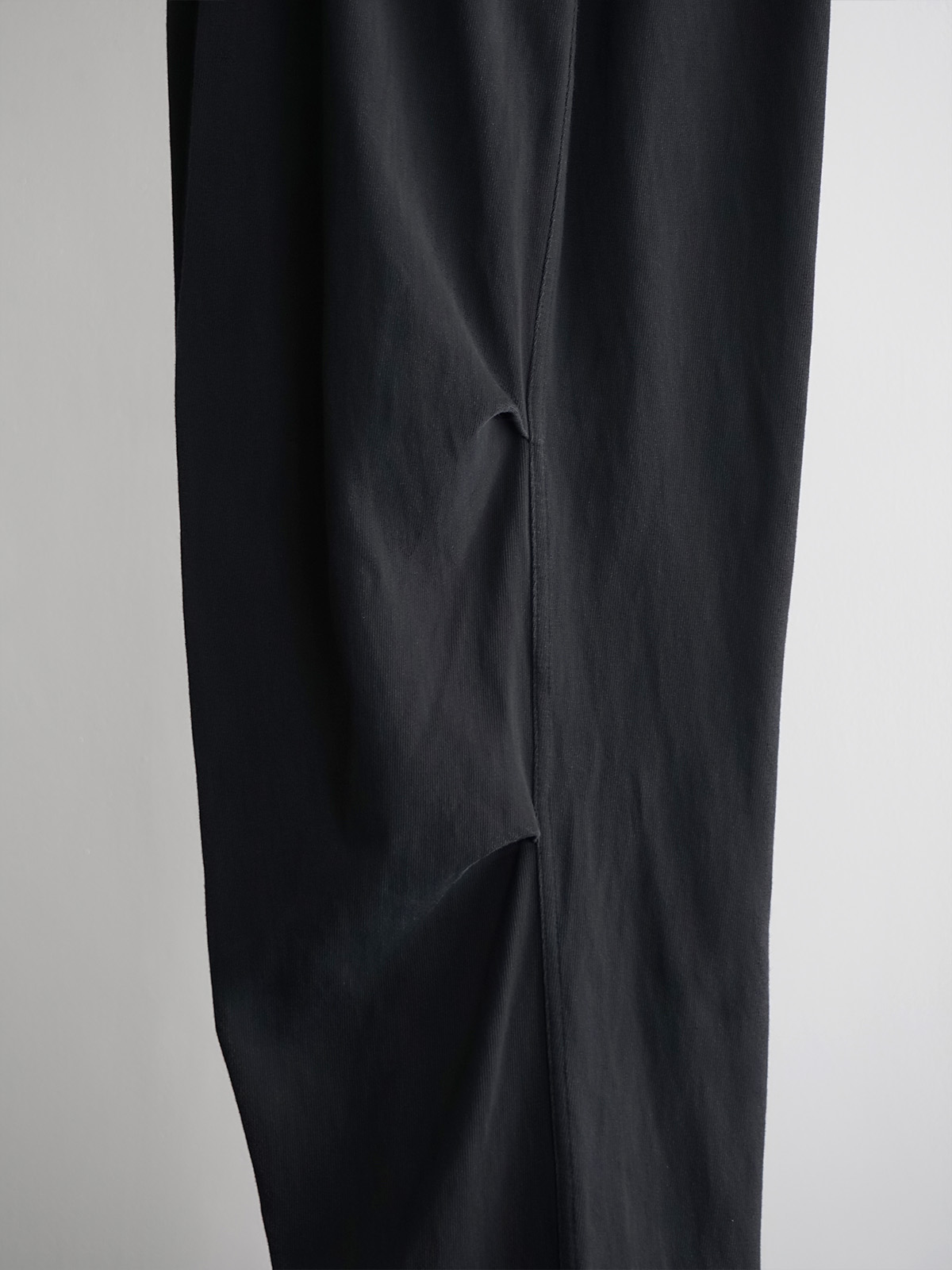 cotton jersey knee tuck pants c6