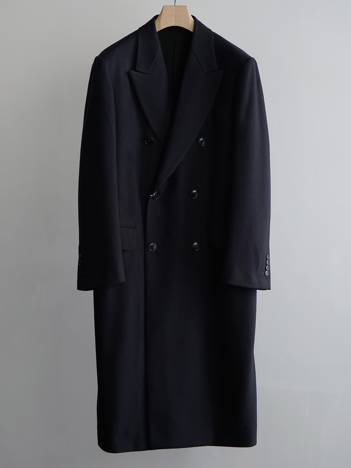 cashmere double chester coat c1