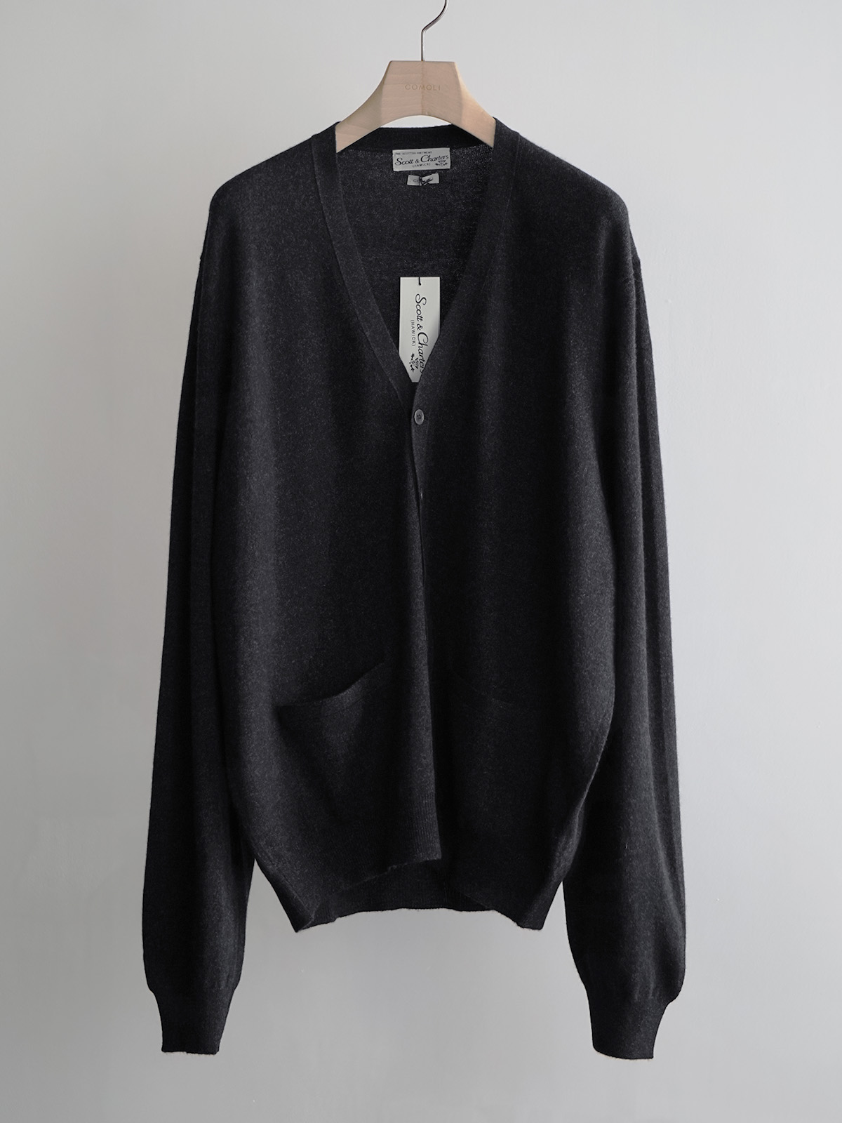 scott charters comoli vneck cardigan c5