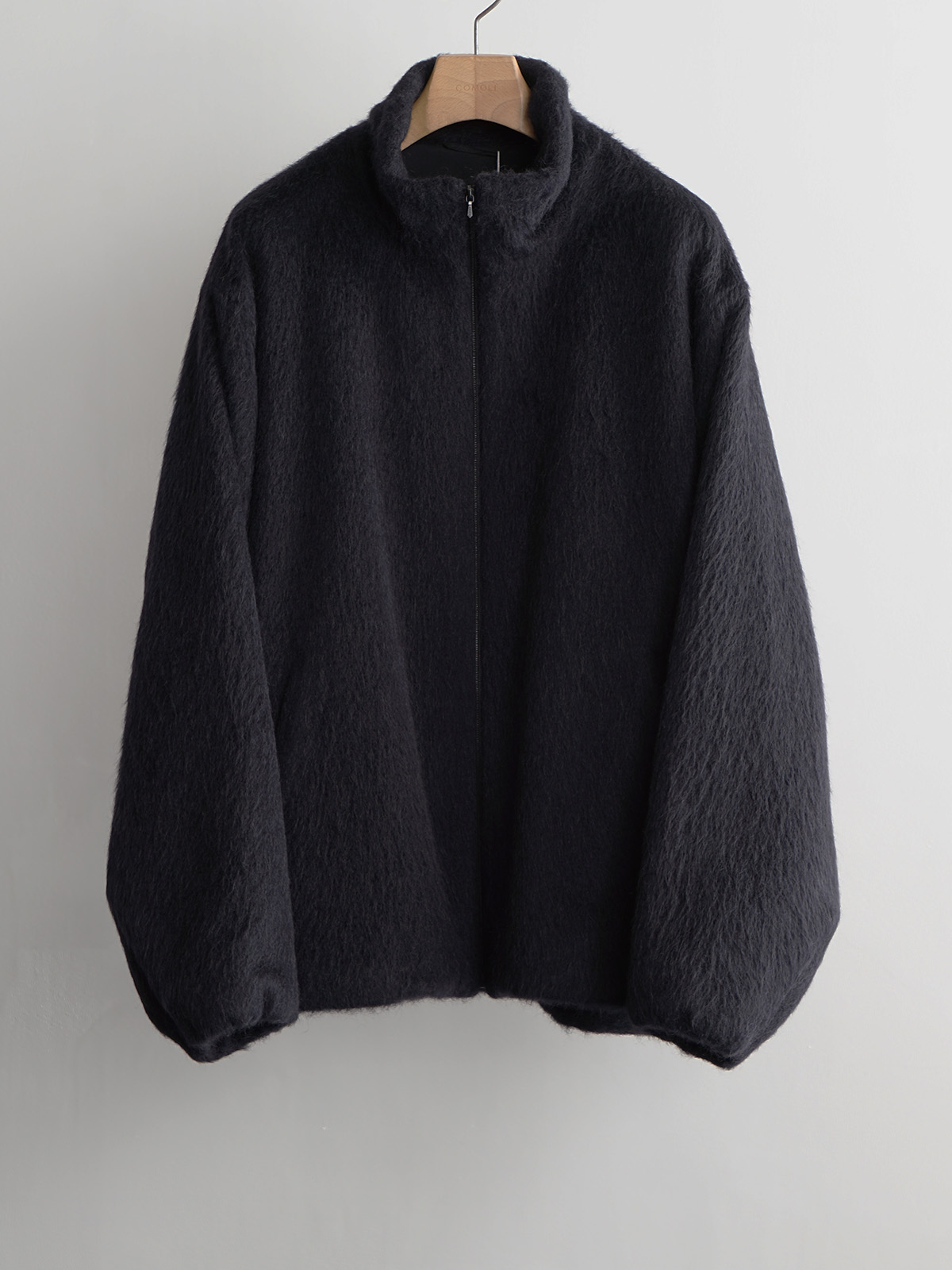 camel shaggy jacket c1