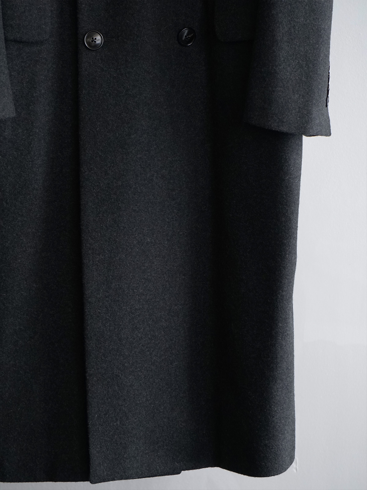 cashmere double chester coat c7