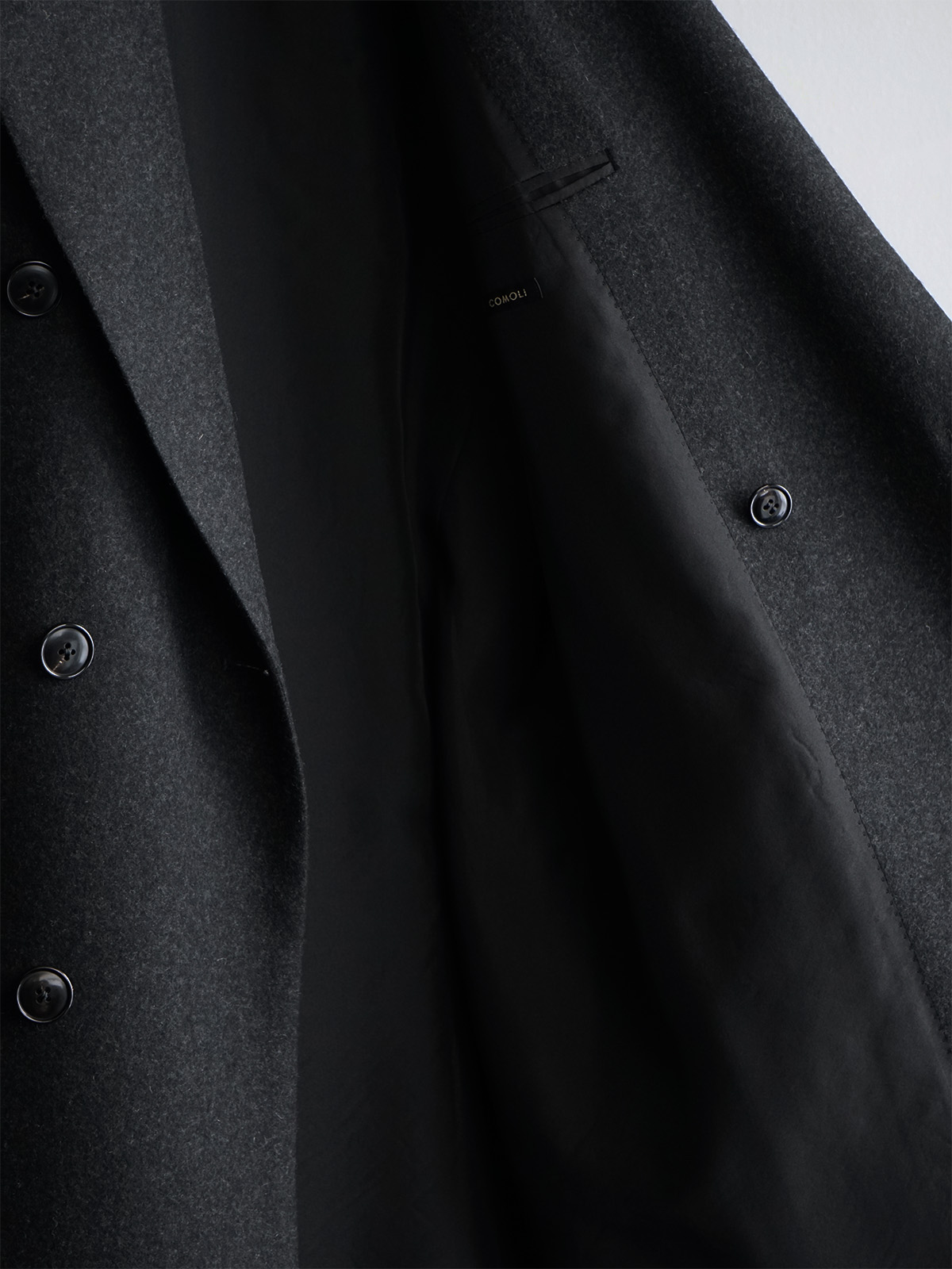 cashmere double chester coat c8