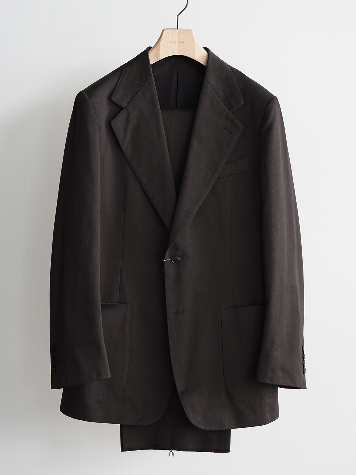 cotton twill suit d1