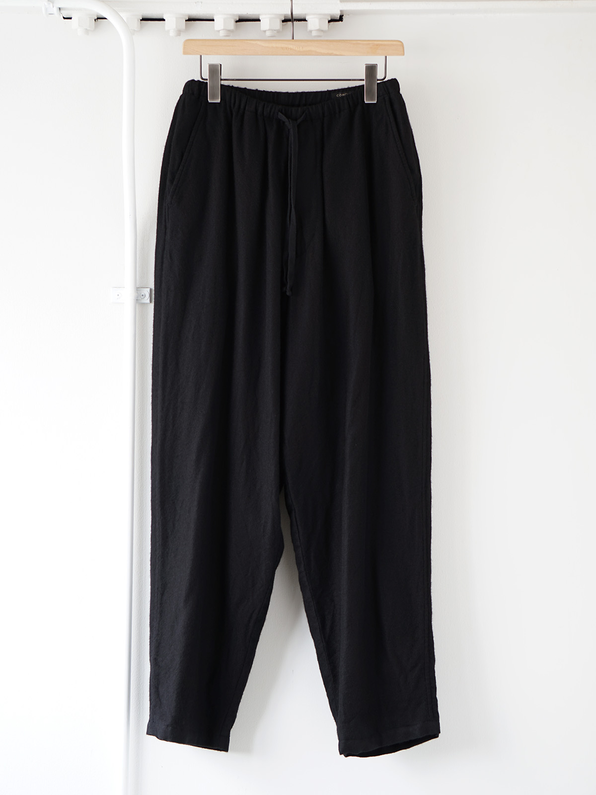 cashmere silk drawstring pants a1