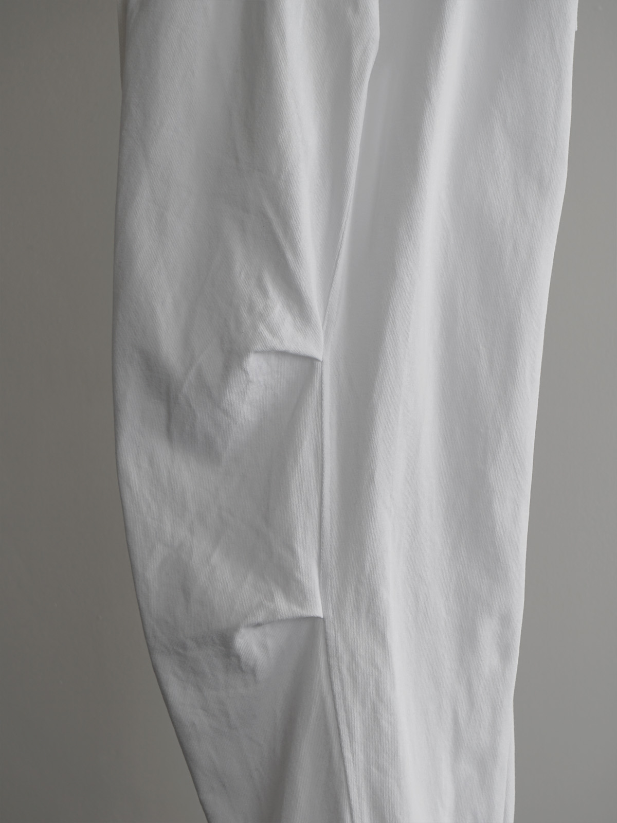 cotton jersey knee tuck pants c7