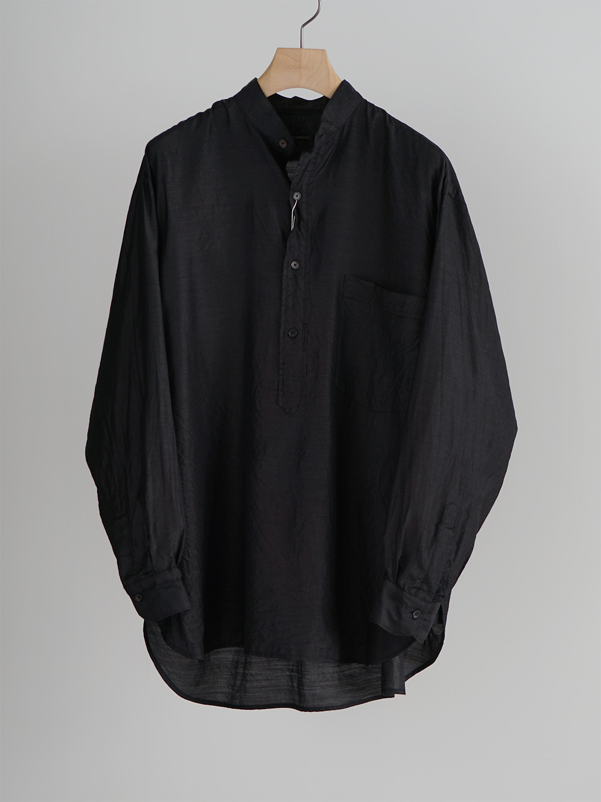 wool silk pullover shirt d3