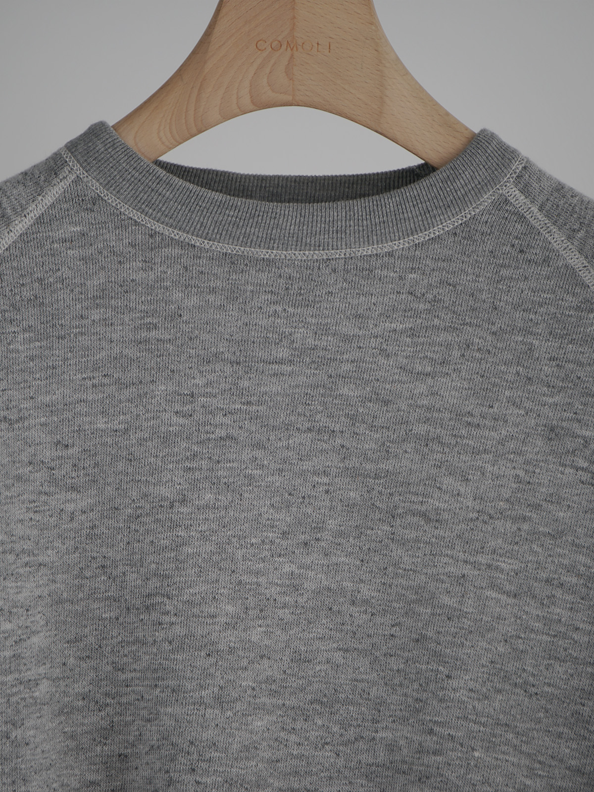grey fleece sweat crewneck d3