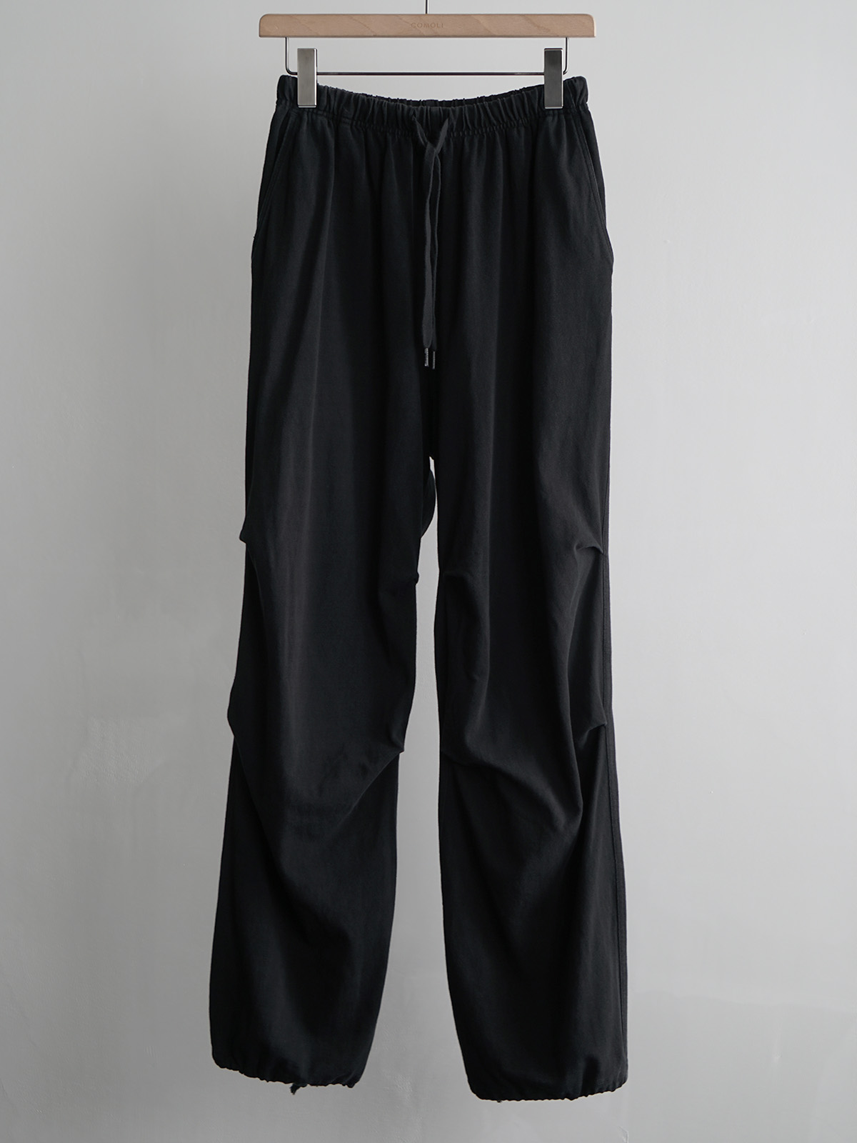 cotton jersey knee tuck pants c1