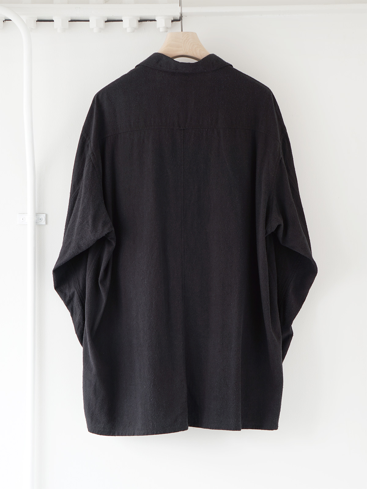 silk noil shirt jacket z2