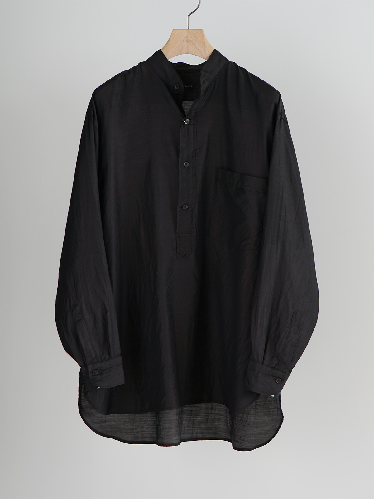 wool silk pullover shirt d1