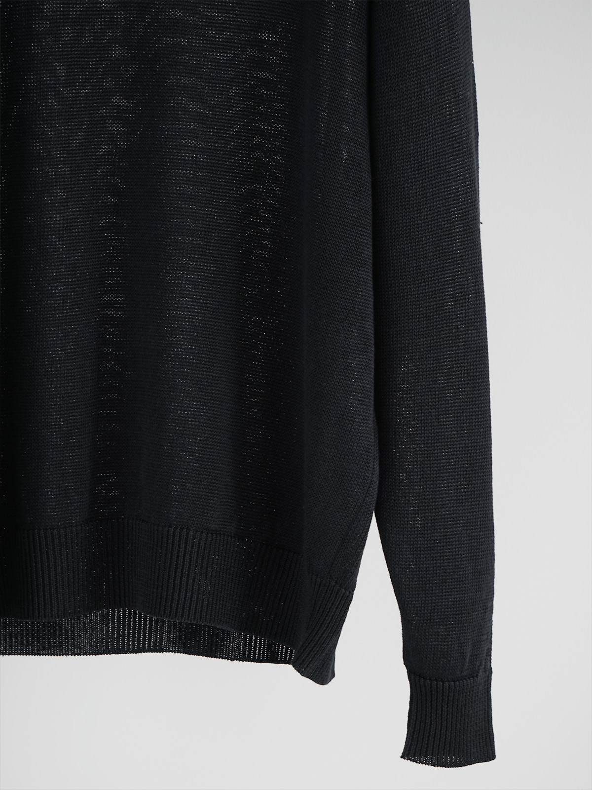 linen crew neck knit d6