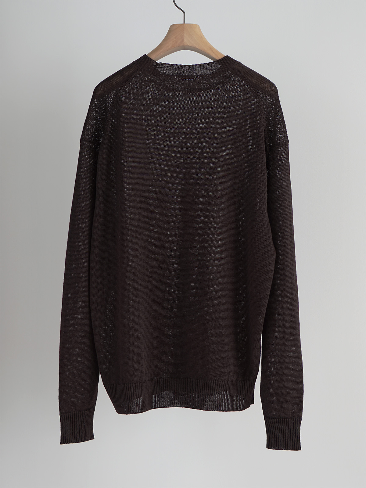 linen crew neck knit d4
