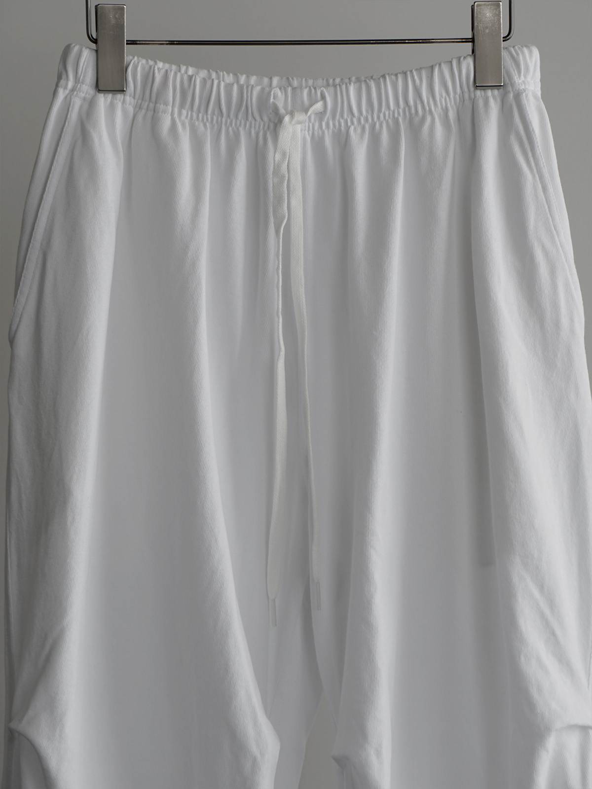 cotton jersey knee tuck pants c4