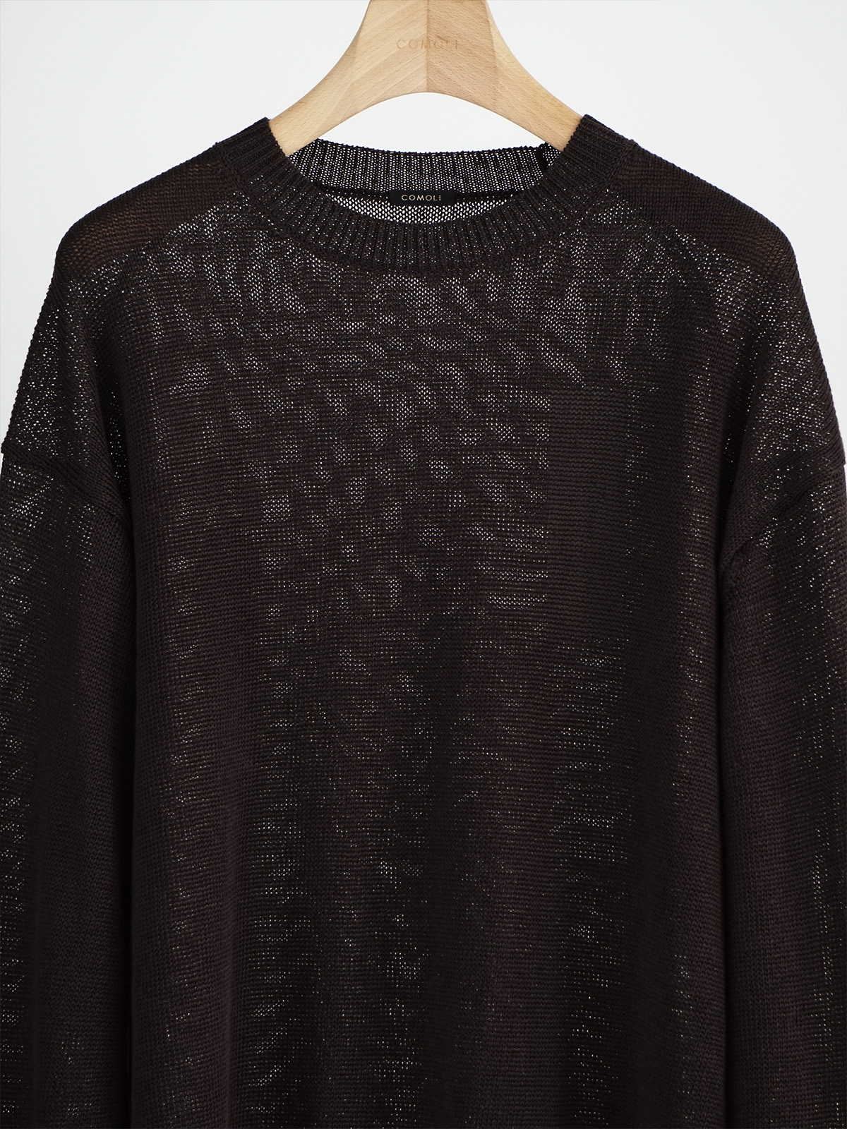 linen crew neck knit d7