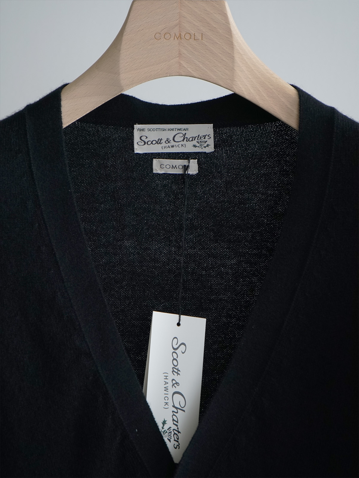 scott charters comoli vneck cardigan c9
