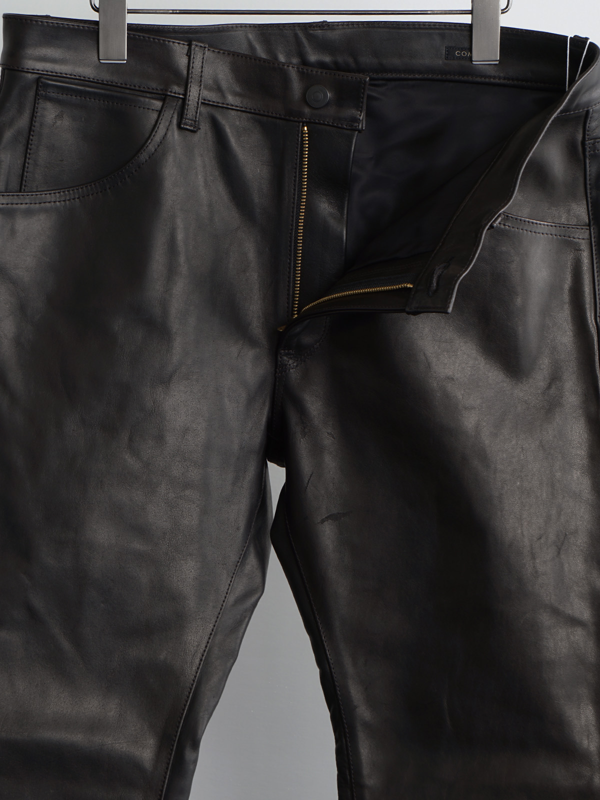 leather 5p pants c4