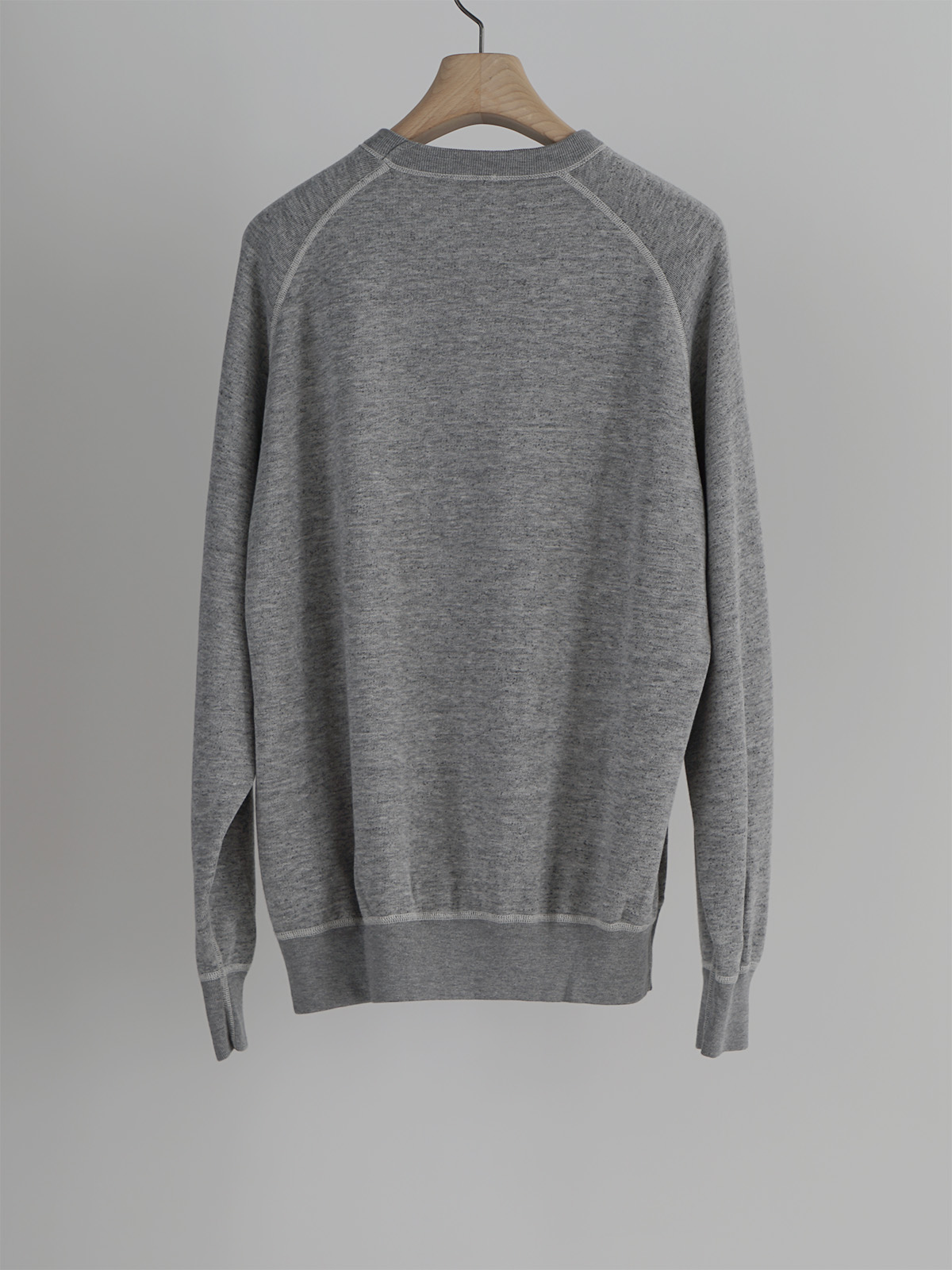 grey fleece sweat crewneck d2