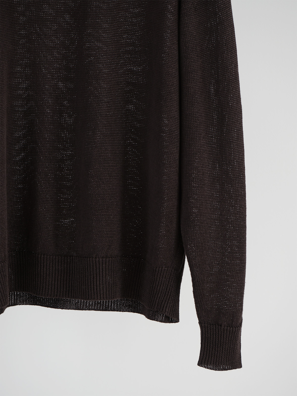 linen crew neck knit d8